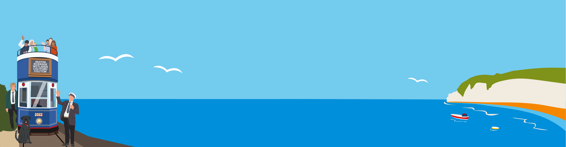 Celebrating the staff of Seaton Tramway picture