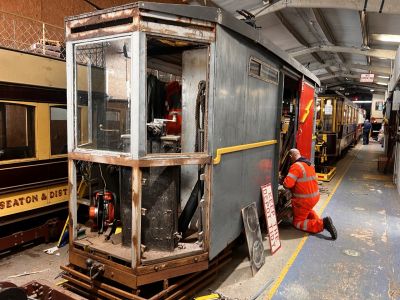 Tram 02 starts rebuild