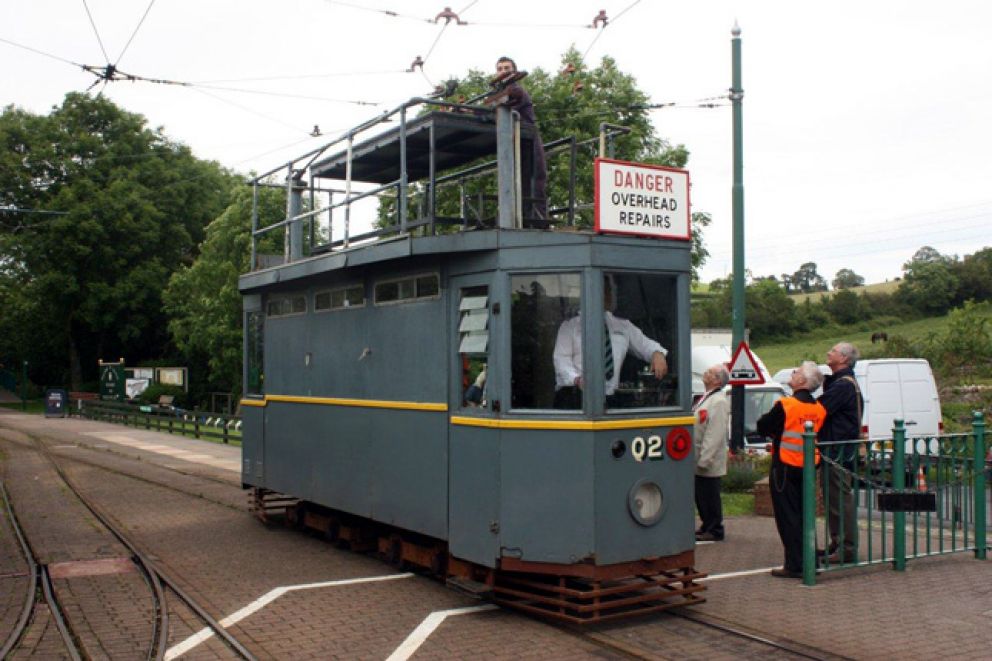 Maintenance Car 02 at Colyton Stub End