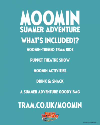 Moomin Summer Adventure at Seaton Tramway