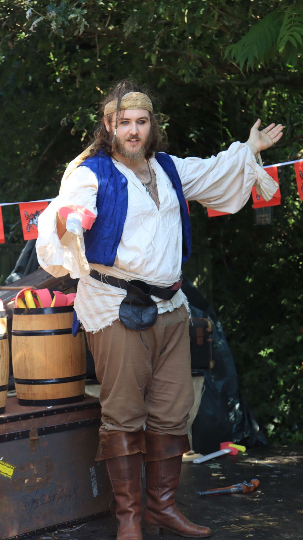 Captain Nick Seaton Tramway Pirate Tram