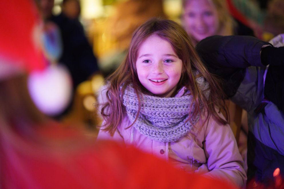 enjoying the North Pole