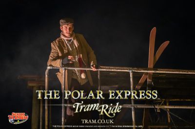 The Hobo on The Polar Express Devon Seaton Tramway