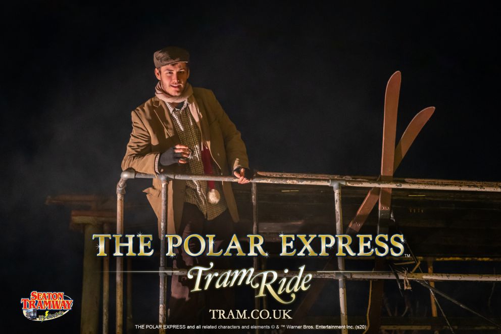 The Hobo on The Polar Express Devon Seaton Tramway