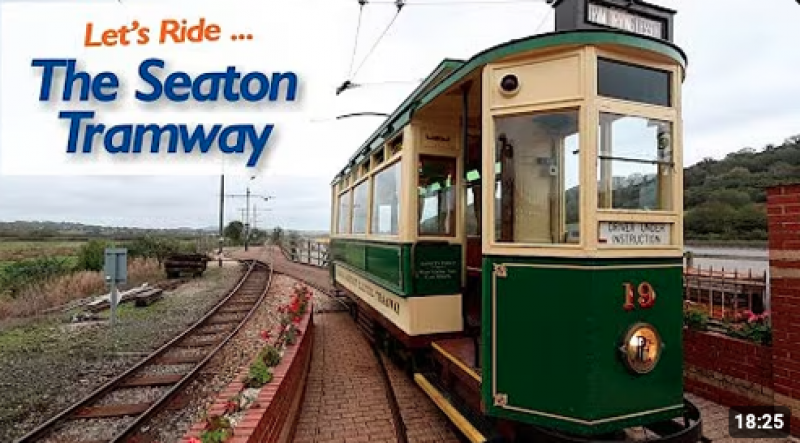 Geoff Marshall at Seaton Tramway
