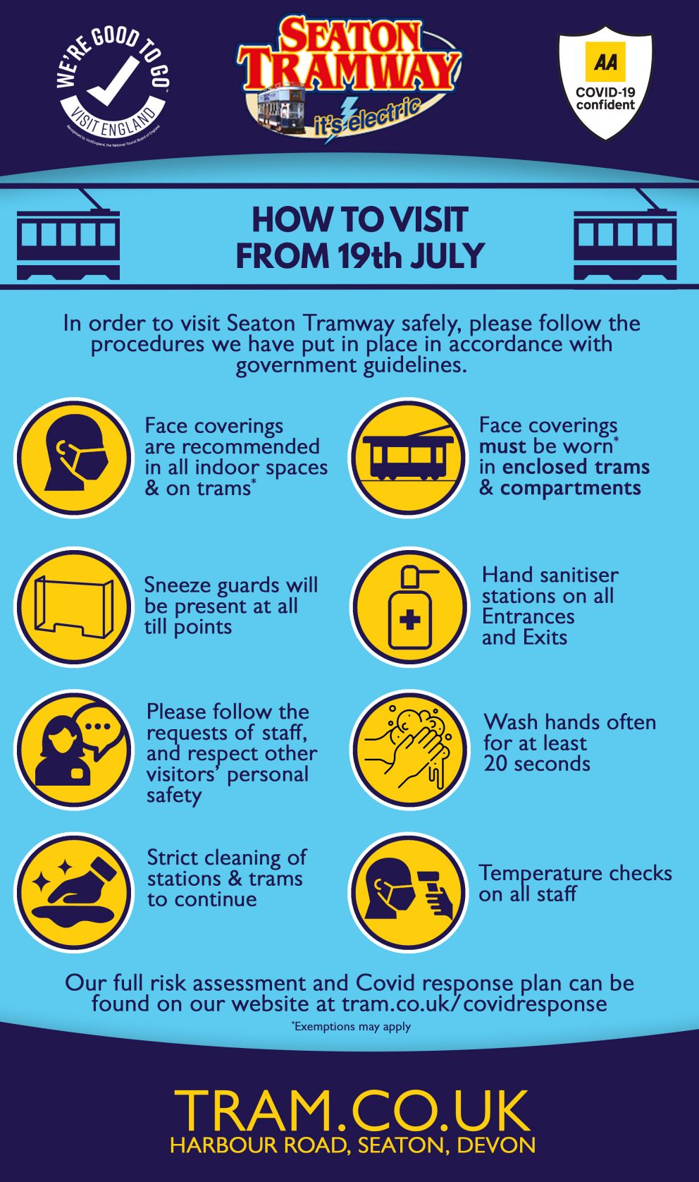 Covid response July 19th