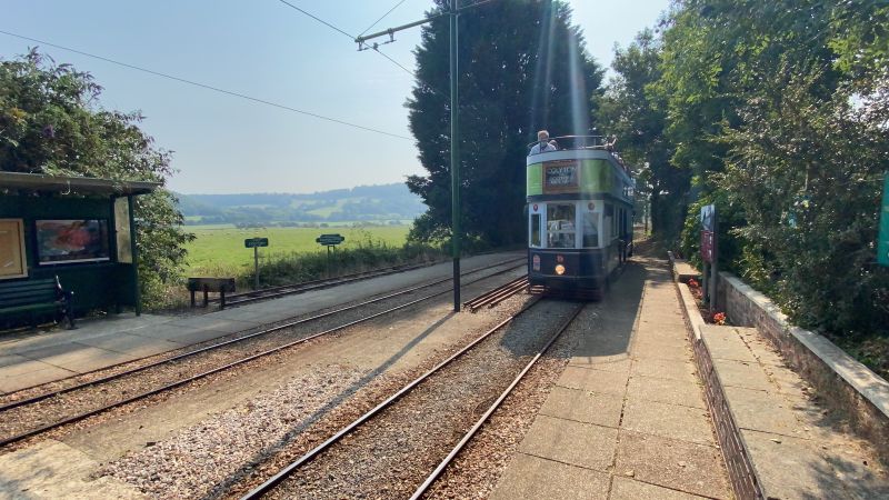 Colyford Station with Car 9