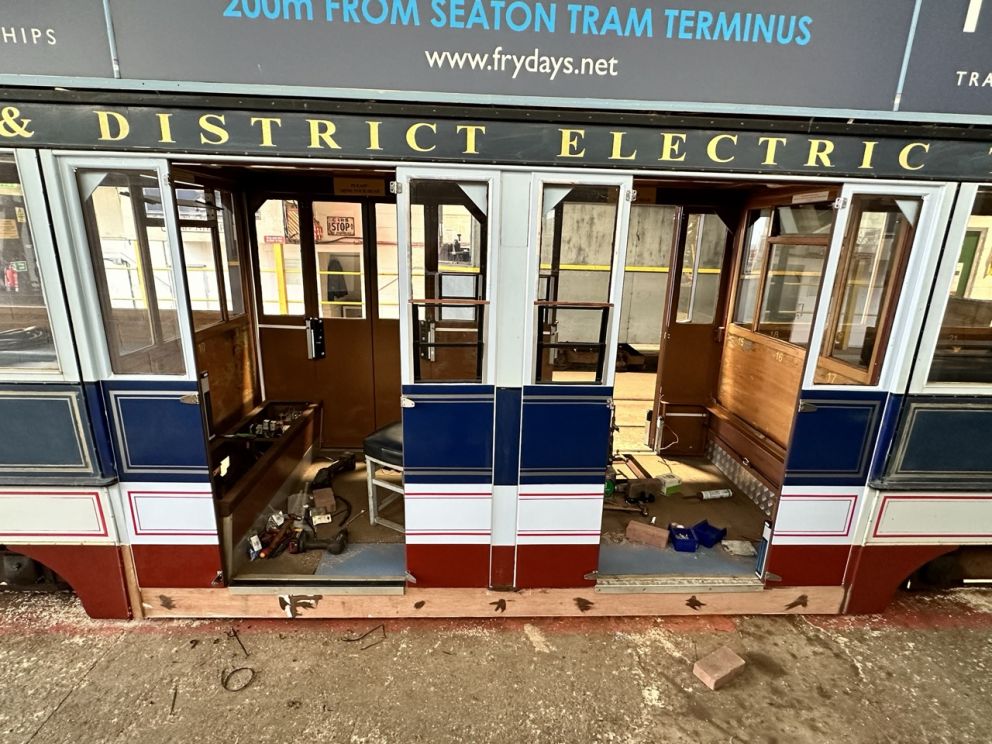 removal starts of old sides