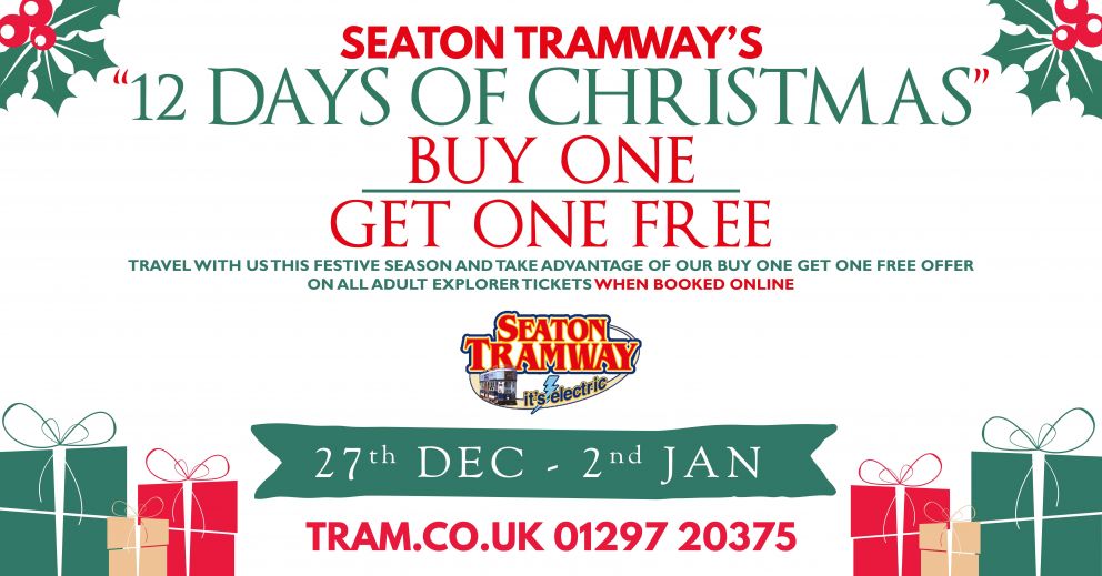 12 Days of Christmas at Seaton Tramway