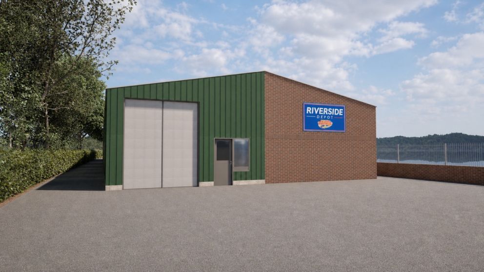 Mockup of the final Depot Extension