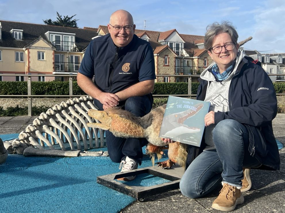 Writer Wayne Munday and Chief Executive Jenny Nunn