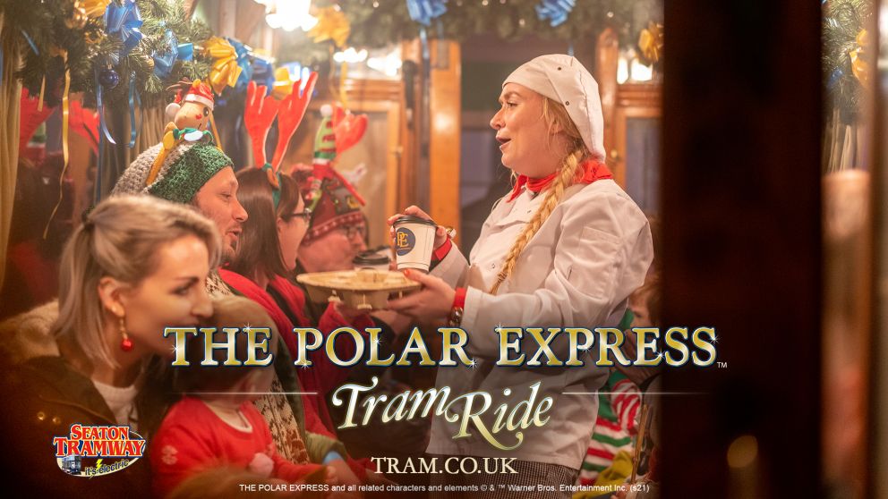 The Polar Express at Seaton Tramway - Chef
